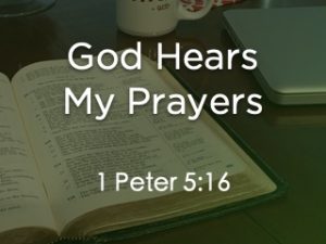 God Hears My Prayer