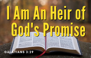I Am an Heir of God's Promise