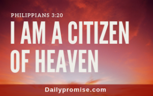 I Am a Citizen of Heaven