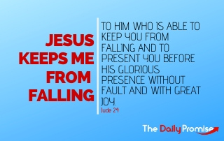 Jesus Keeps Me From Falling - Jude 24