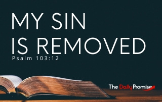My Sin is Removed - Psalm 103:12