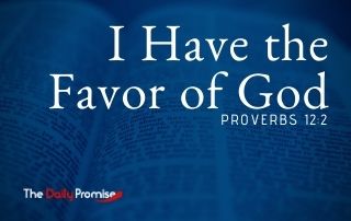 I Have the Favor of God - Proverbs 12:2