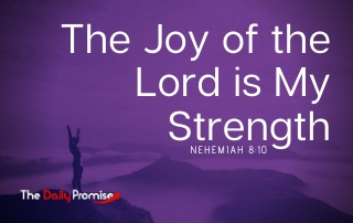 The Joy of the Lord is My Strength - Nehemiah 8:10