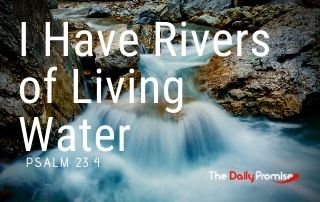 I Have Rivers of Living Water - John 7:37-38