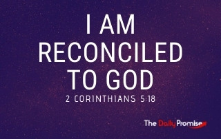 I Am Reconciled to God - 2 Corinthians 5:18