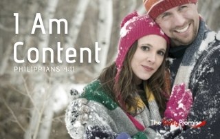 I am Content - Philippians 4:11