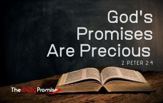 God's Promises Are Precious - 2 Peter 2:4