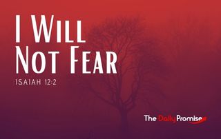 I Will Not Fear - Isaiah 41:10