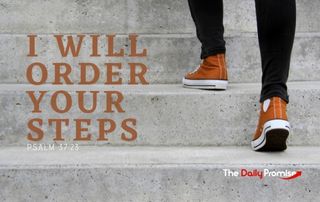 I Will Order Your Steps - Psalm 37:23