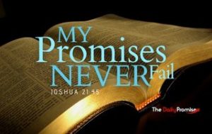 My Promises Never Fail - Joshua 21:45