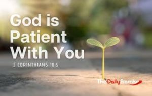 God is Patient With You - 2 Peter 3:9