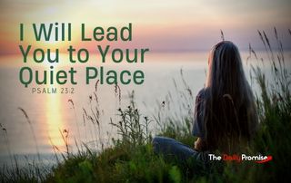 I Will Lead You to Your quiet Place - Psalm 23: