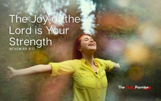 The joy of the Lord is My Strength - Nehemiah 8:10