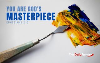 Oil paints - You Are God's Masterpiece - Ephesians 2:10