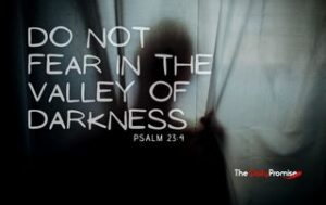 Dark shadows - Do Not Fear the Valley of Darkness - Psalm 23:4