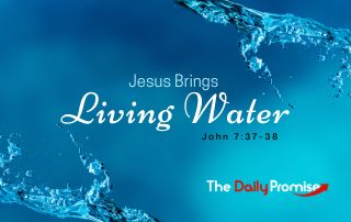 Jesus Brings rivers of Living Water - John 7:37-38