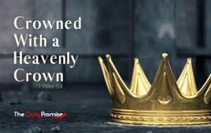 A Picture of a Golden Crown. "Crowned With a Heavenly Crown" - 1 Peter 5:4